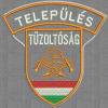 Tűzoltóság pajzs település névvel