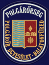 Balatonfüredi Polgárőr Egyesület felvarrója